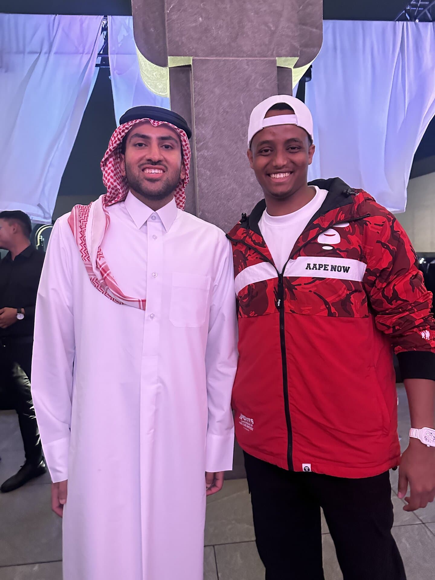 8Flamez at a formal or partner-facing moment